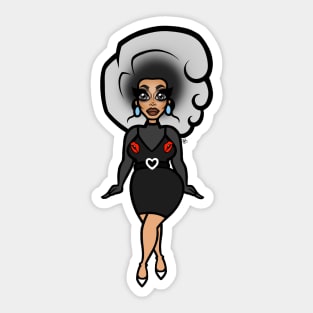 Catrina LoveLace Titty Kiss Sticker